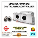 DMX Digital 301 / DMX 512 Digital RGB Controller - LED Strip Controller